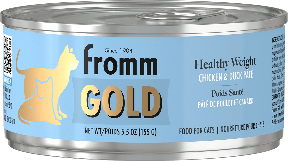 Fromm Gold Healthy Weight Chicken & Duck Pate Wet Cat Food