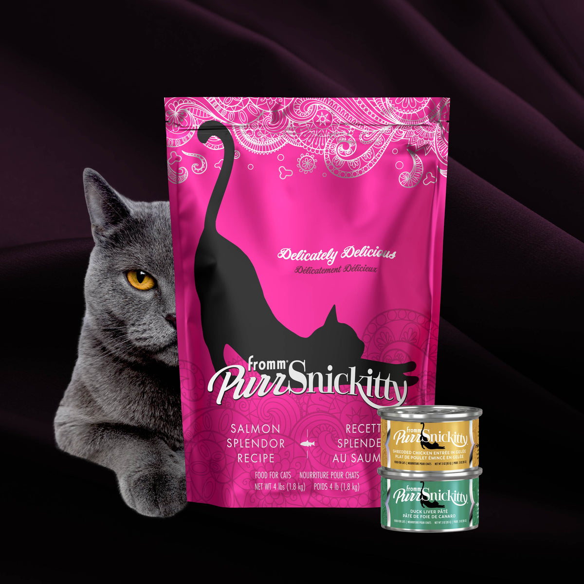 Fromm PurrSnickitty Salmon Splendor Cat Food