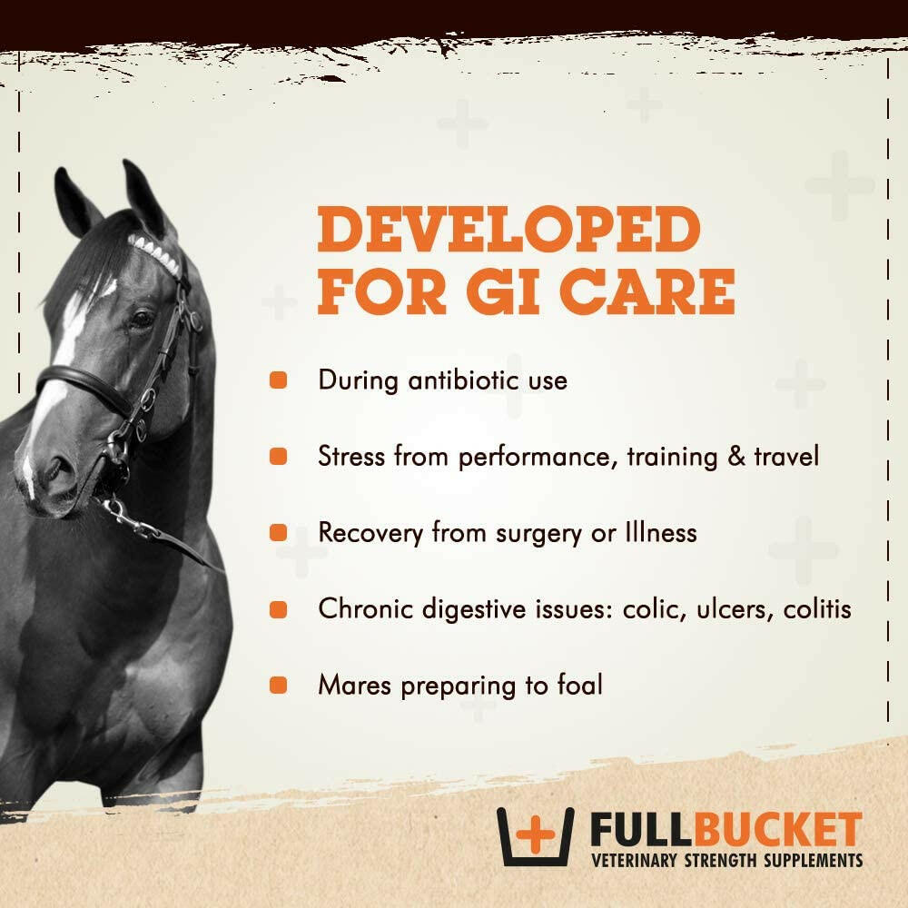 FullBucket Equine Probiotic Pellets (30 Servings)