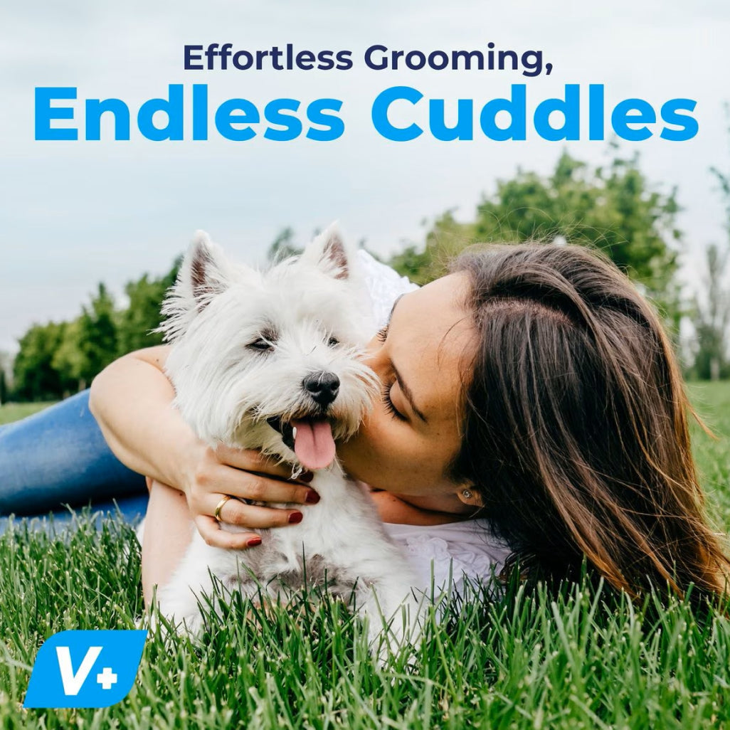 Furbliss Two-Sided Multi-Functional Brush for Pets with Long Hair