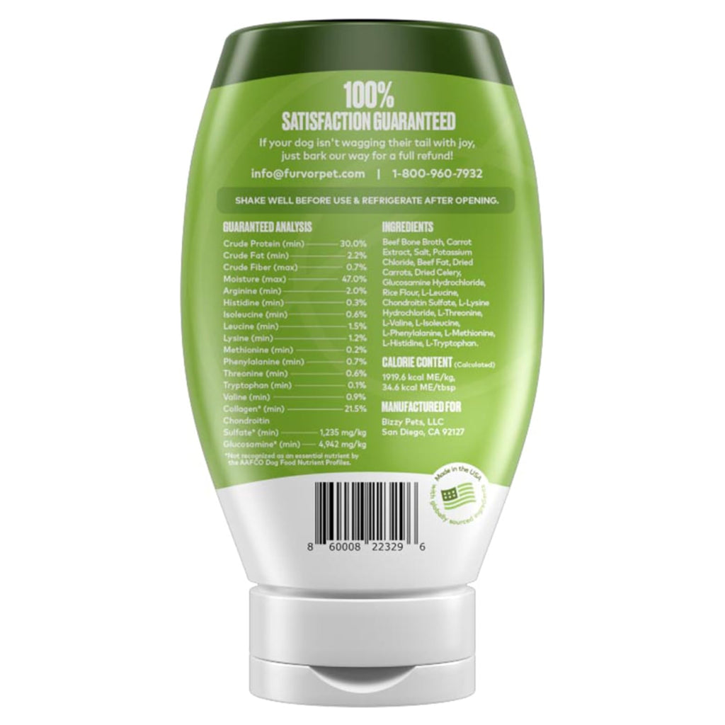 Furvor Mobility Formula - Bone Broth Concentrate for Dogs