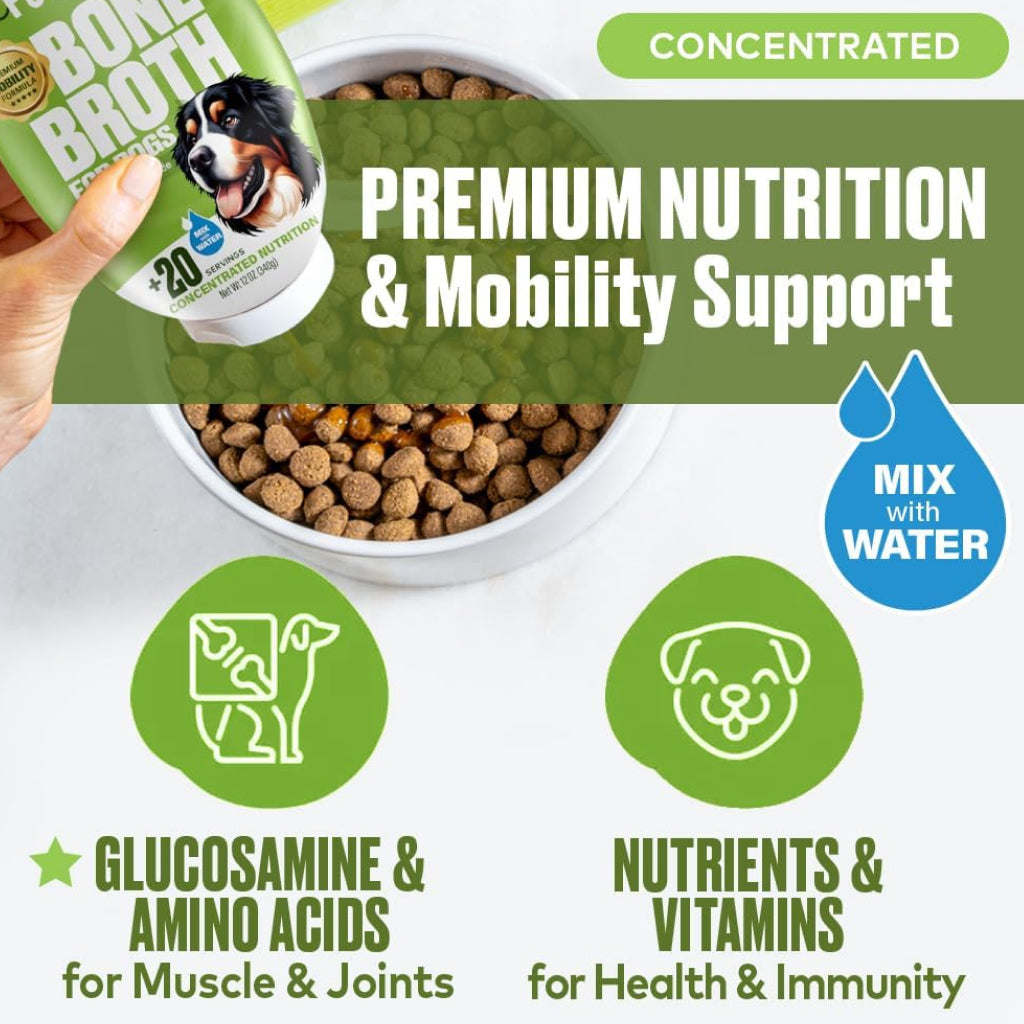 Furvor Mobility Formula - Bone Broth Concentrate for Dogs
