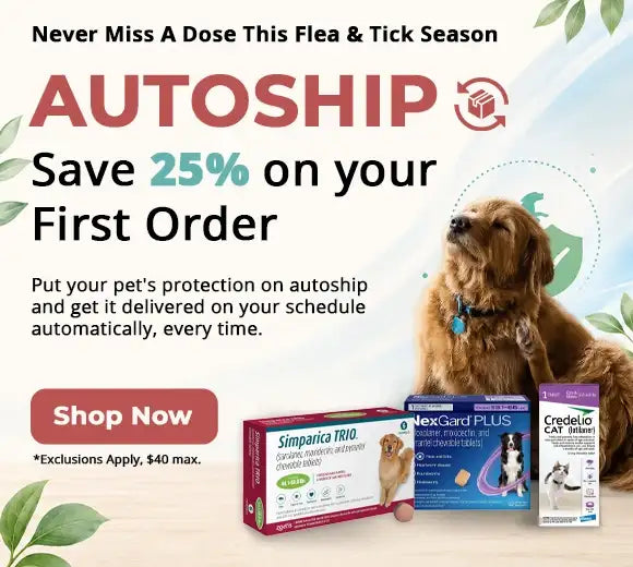 Flea & Tick Meds — Autoship and save