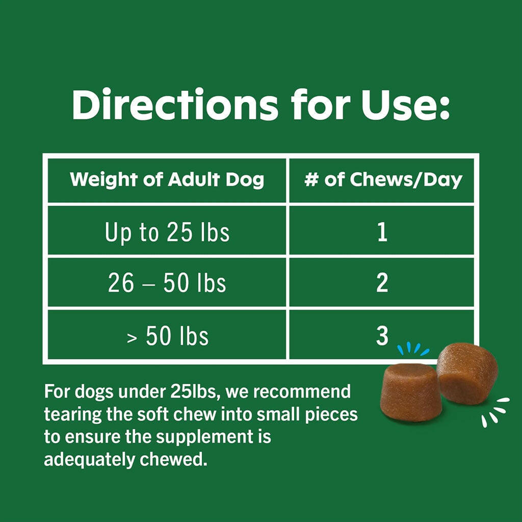 Greenies Hip & Joint Chicken Flavor Supplements for Dogs (30 ct)