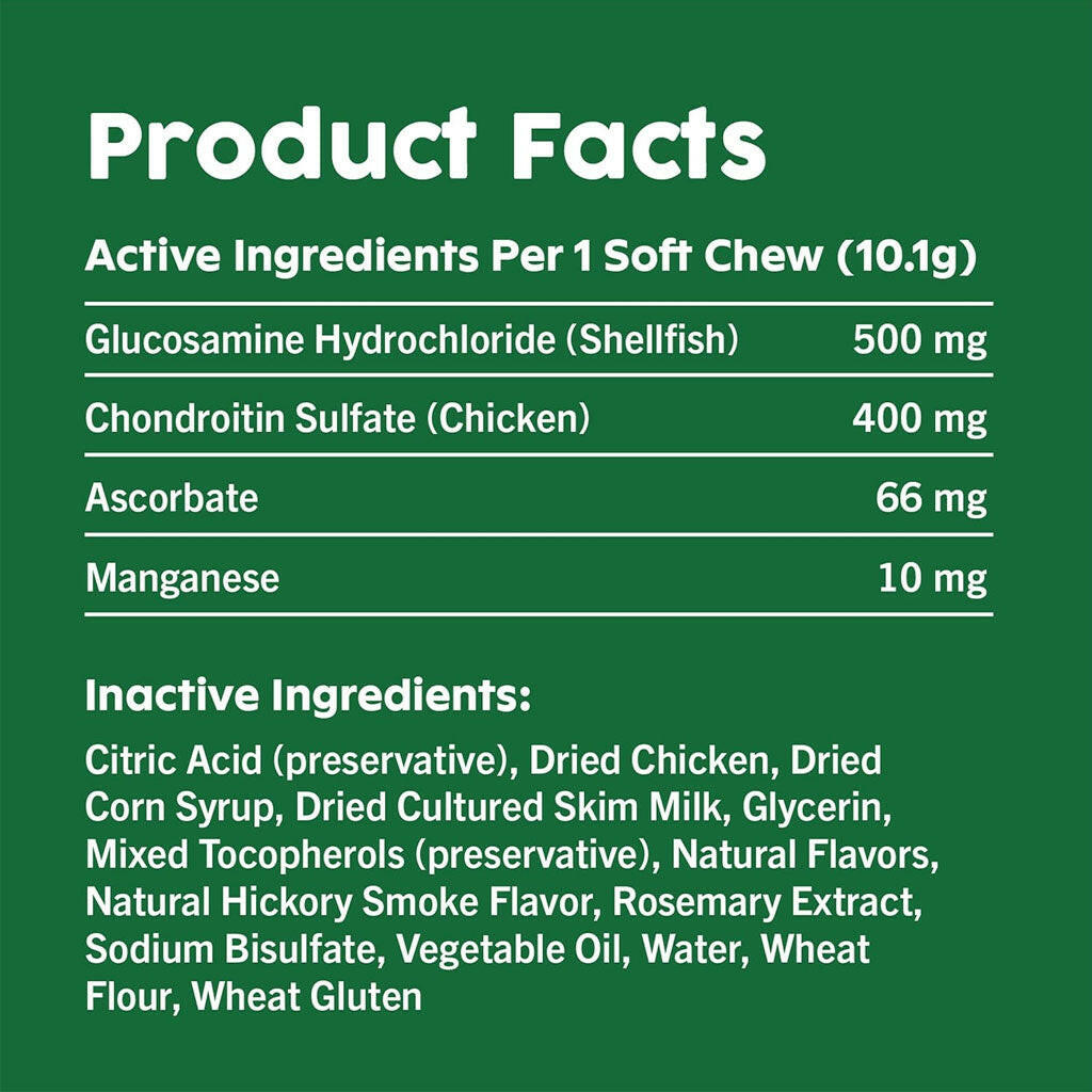 Greenies Hip & Joint Chicken Flavor Supplements for Dogs (30 ct)