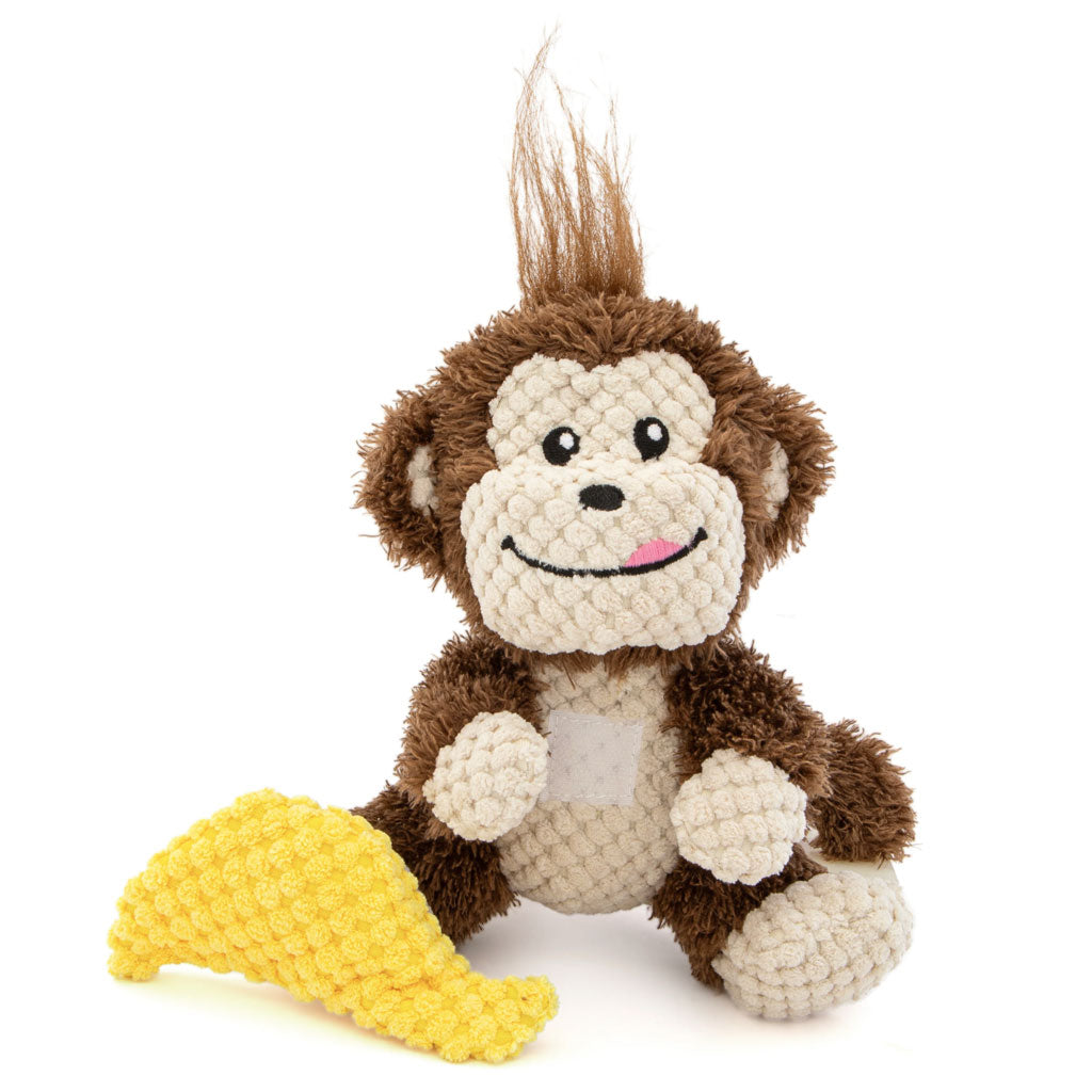 GURU Loveys Dog Toy, Monkey, Medium