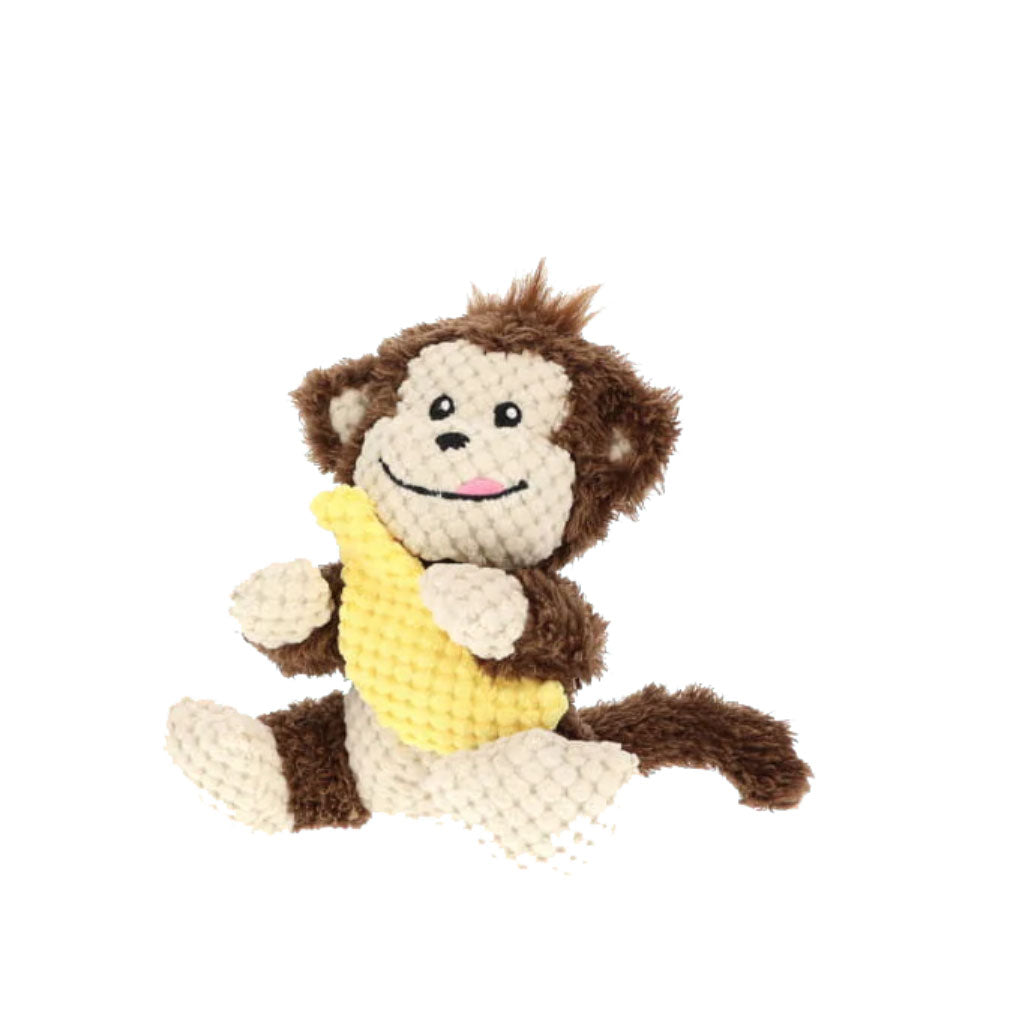 GURU Loveys Dog Toy, Monkey, Medium