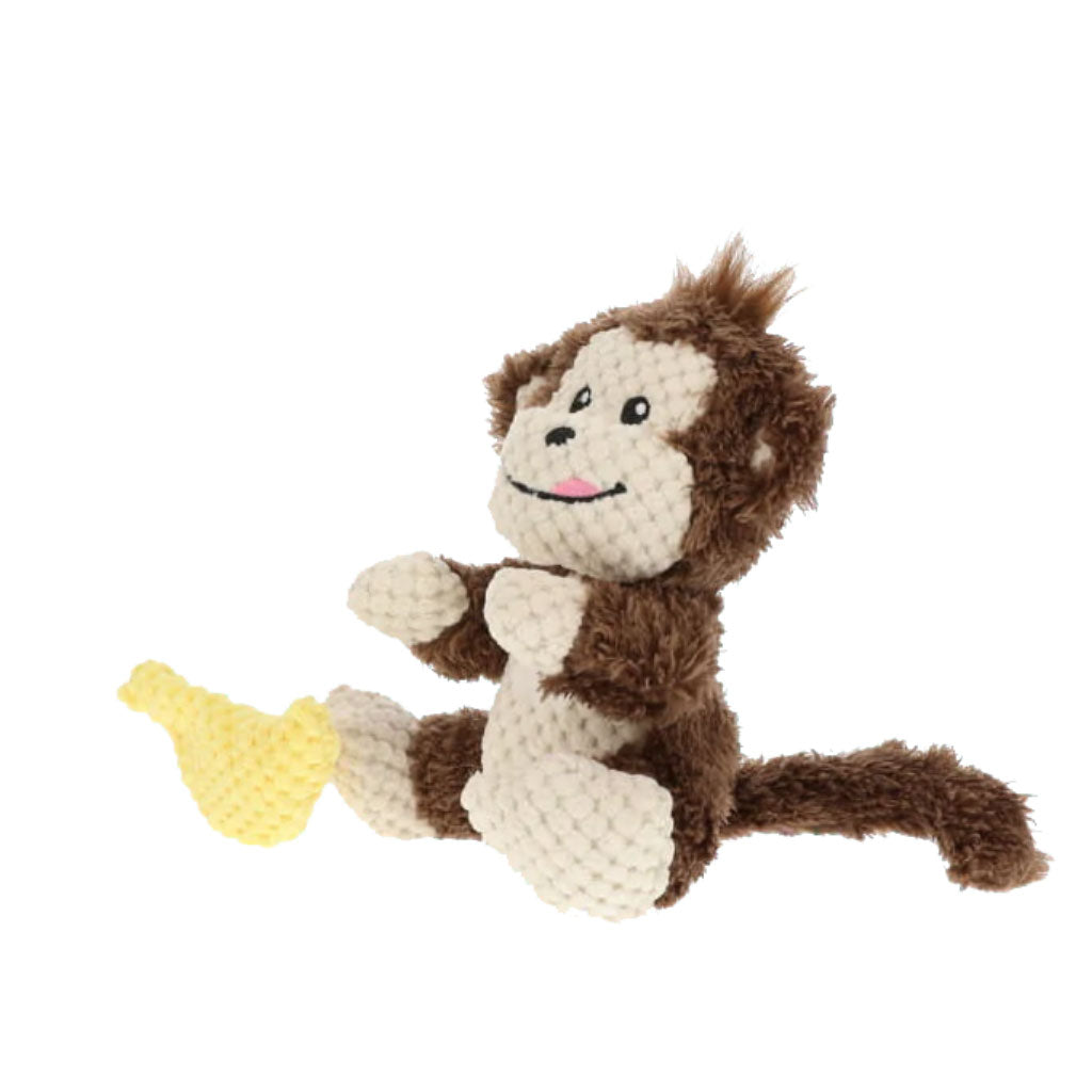 GURU Loveys Dog Toy, Monkey, Medium
