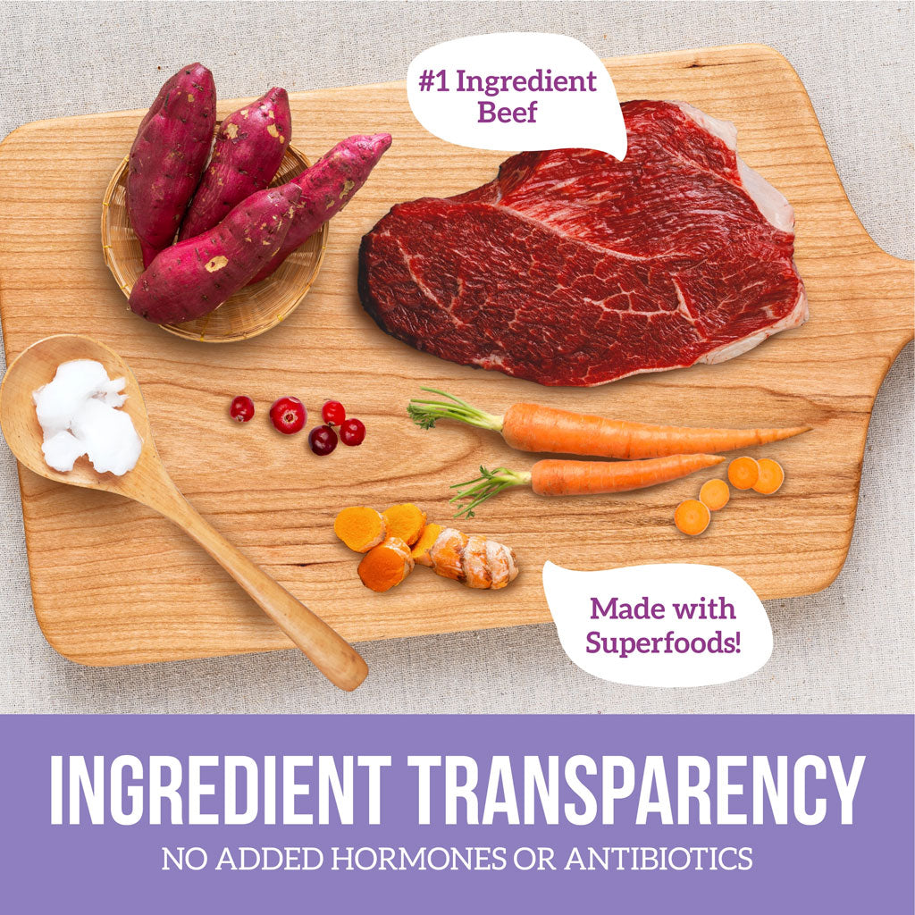 Health Extension Freeze-Dried Raw Mixer-Topper-Treat Beef Recipe for Dogs