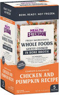 Health Extension Gently Cooked in Broth Chicken & Pumpkin Recipe Pouches For Dogs