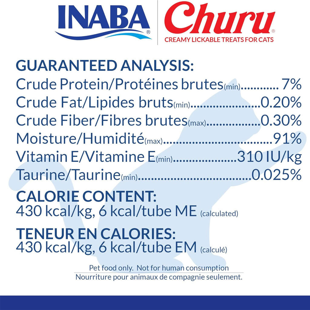Inaba Churu Beef & Cheese Variety Pack Grain-Free Lickable Treat for Cats, 50 count