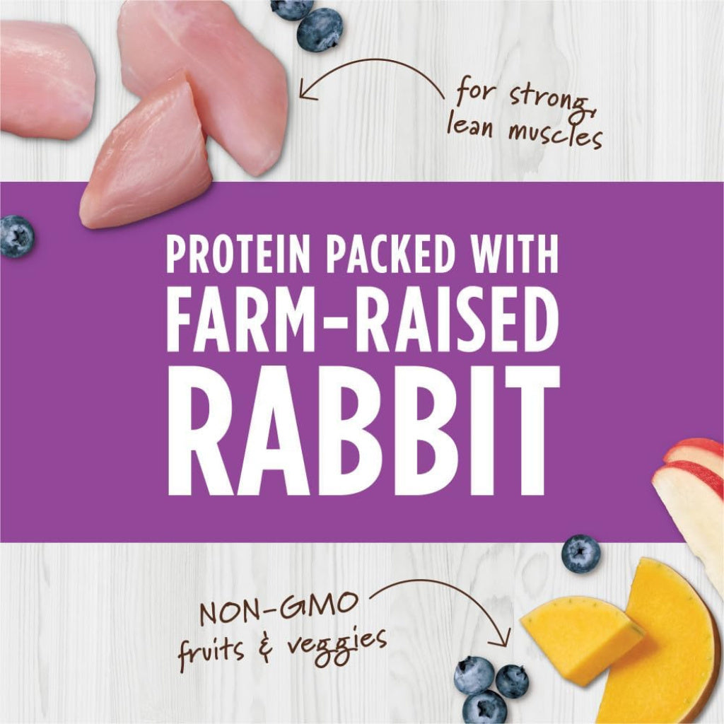 Instinct Raw Boost Mixers Freeze-Dried Raw Rabbit Meal Topper for Cats (6 oz)