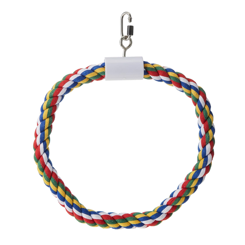 JW Pet Multi-Color Swing N Perch Ring