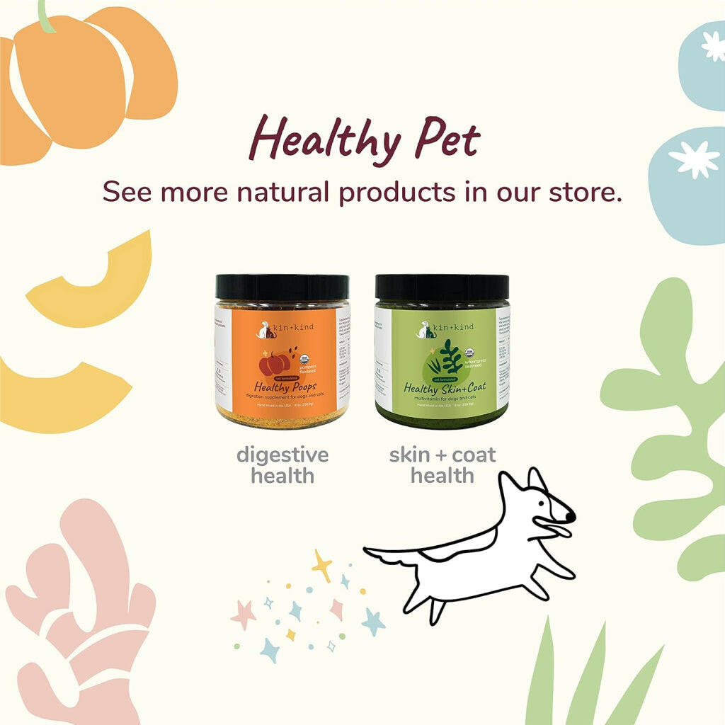 kin+kind Organic Healthy Hip & Joint Supplement for Dogs & Cats