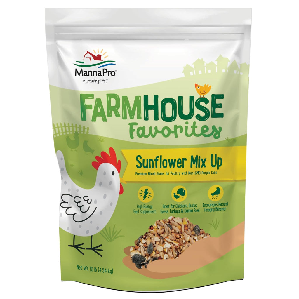 Manna Pro Farmhouse Favorites Sunflower Mix Up Poultry Treats (1 lb)