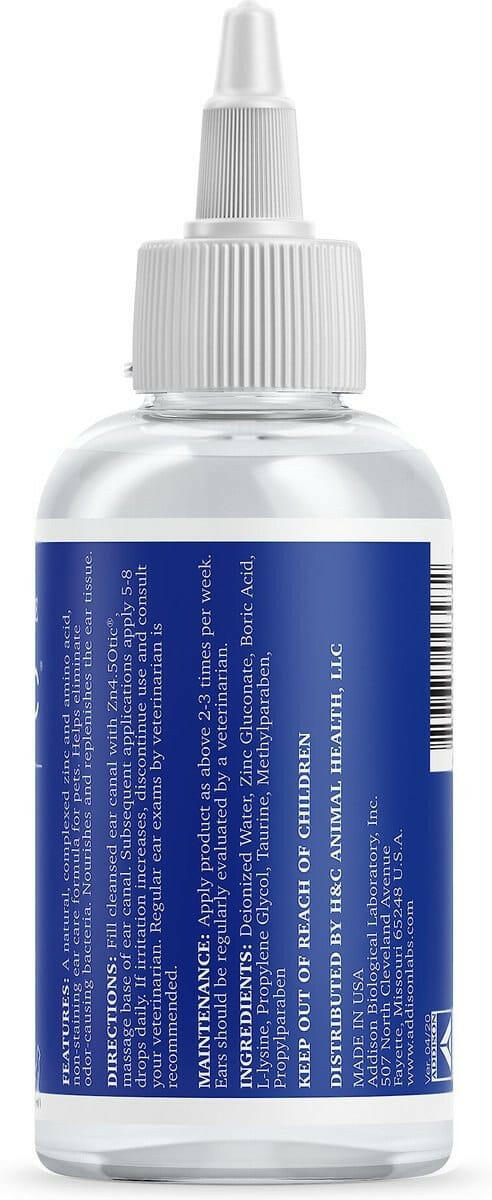 MAXI/GUARD Zn4.5 Otic Natural Ear Care Solution with Complexed Zinc