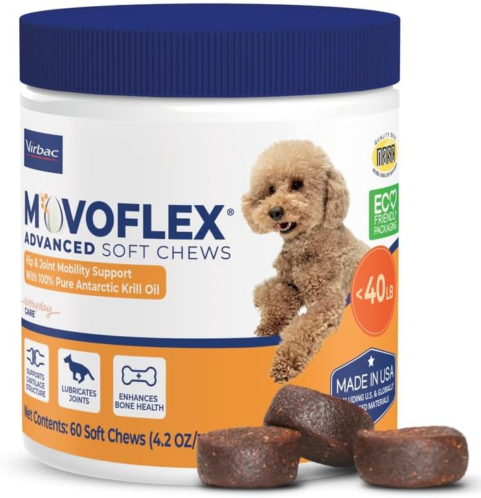 MovoFlex ADVANCED Joint Support for Small Dogs (60 soft chews)