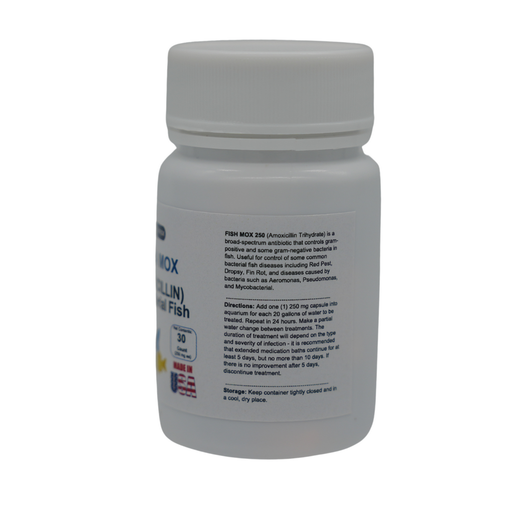 Fish Mox 250mg - 30 count - Happy Minutes Easy Shopping
