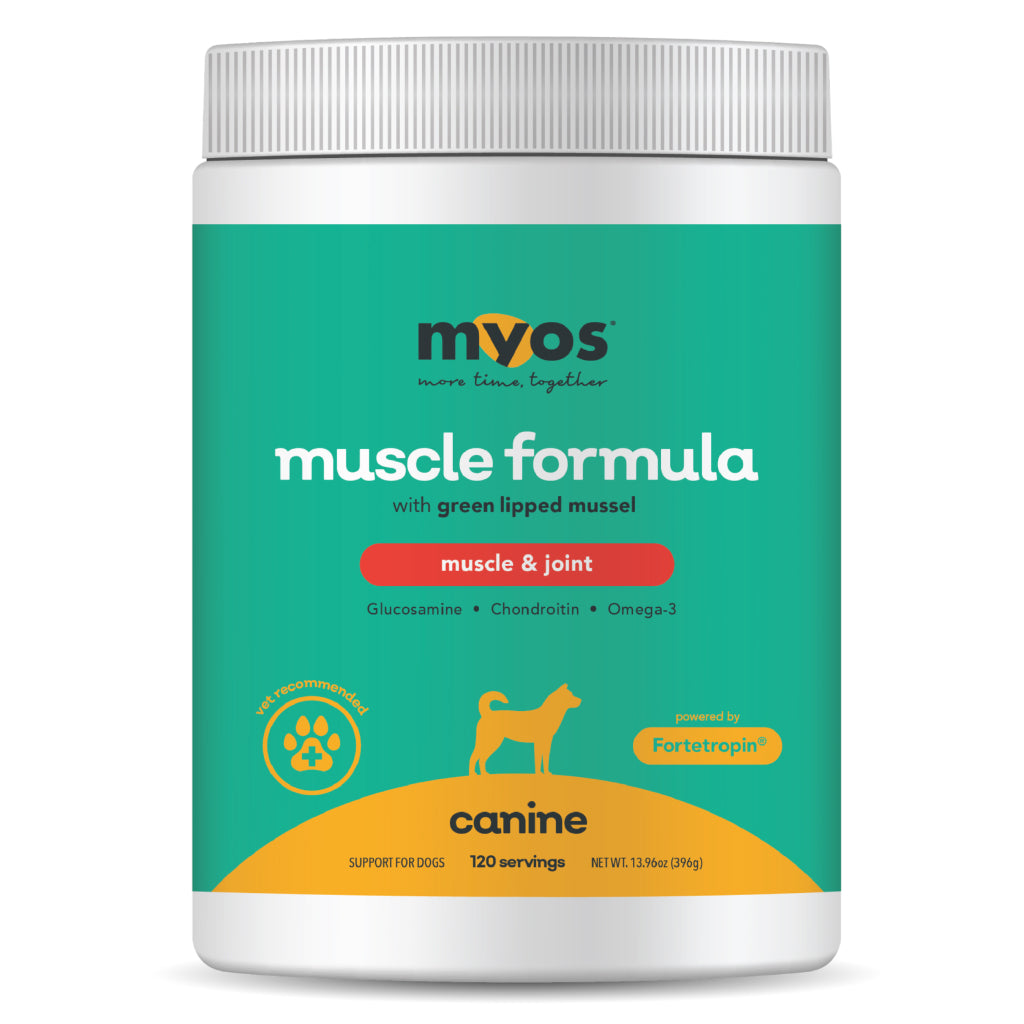 MYOS Canine Muscle & Joint Formula with Green Lipid Mussel