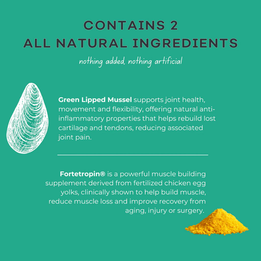 MYOS Canine Muscle & Joint Formula with Green Lipid Mussel