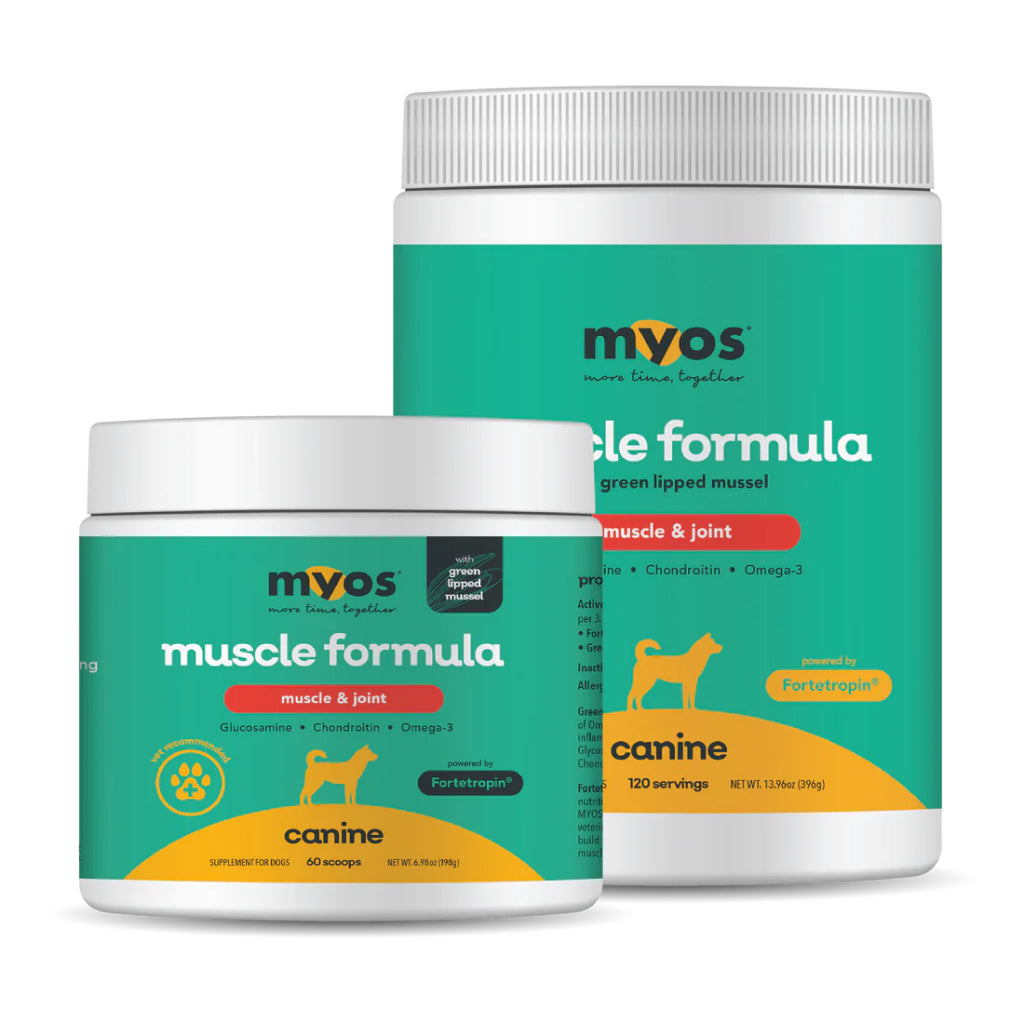MYOS Canine Muscle & Joint Formula with Green Lipid Mussel