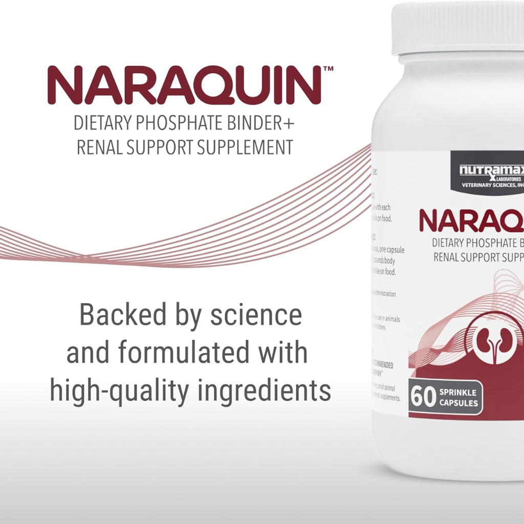 Naraquin Dietary Phosphate Binder+Renal Support (60 capsules)