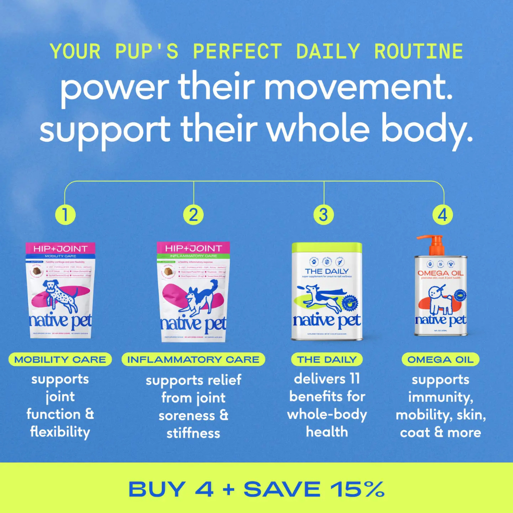 Native Pet Hip & Joint Inflammatory Care for Dogs