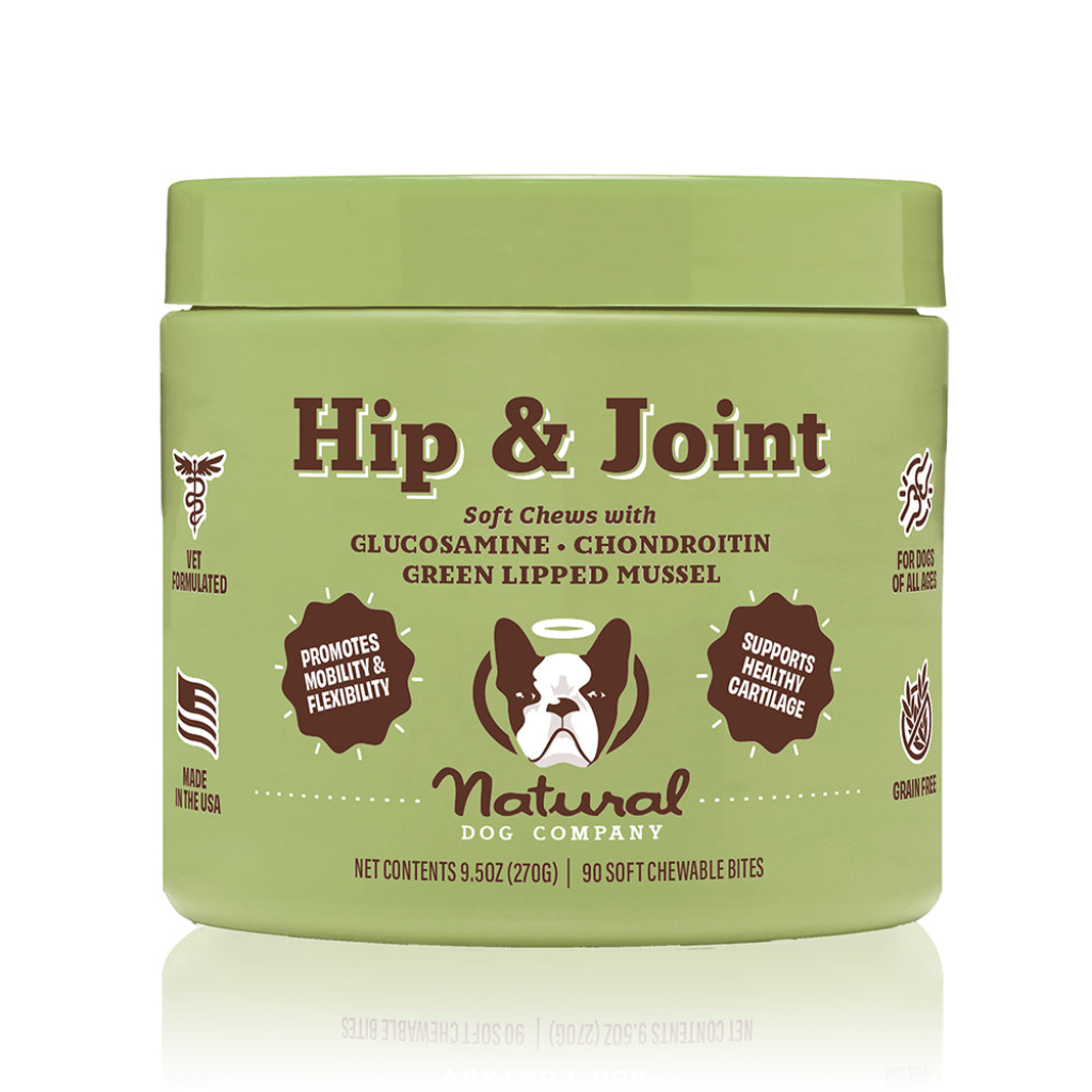 Natural Dog Company Hip & Joint Soft Chews for Dogs (90 Chews)