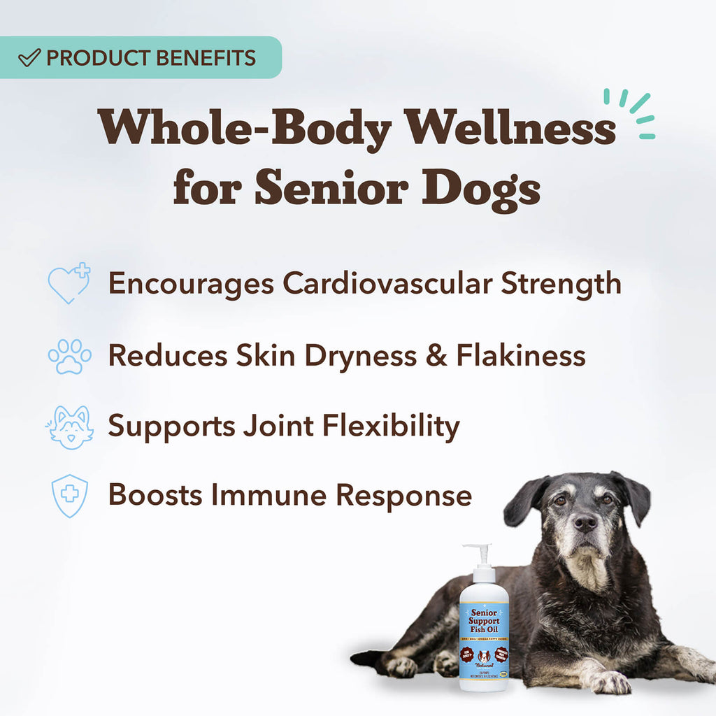 Natural Dog Company Senior Support Fish Oil (16 oz)