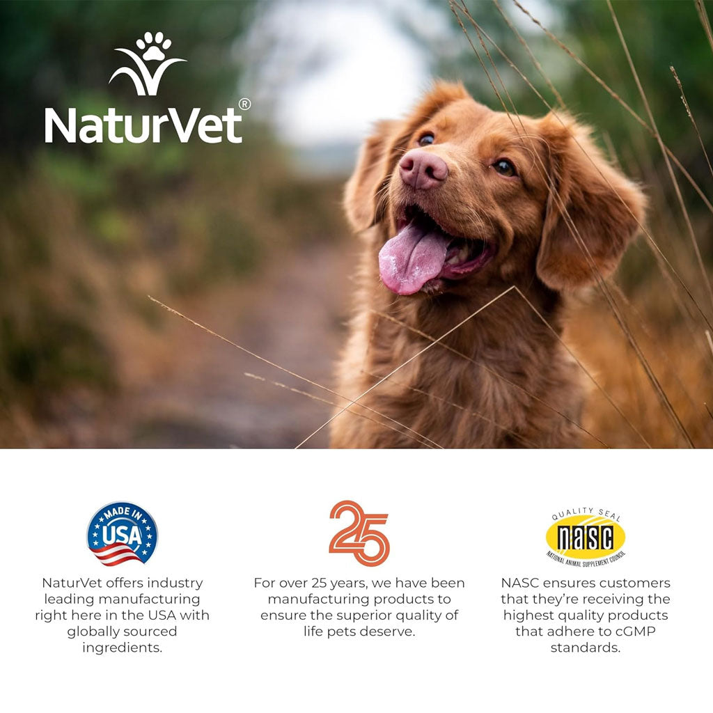 NaturVet All-In-One Daily Esentials Plus 4-in-1 Support for Dogs, 60 soft chews