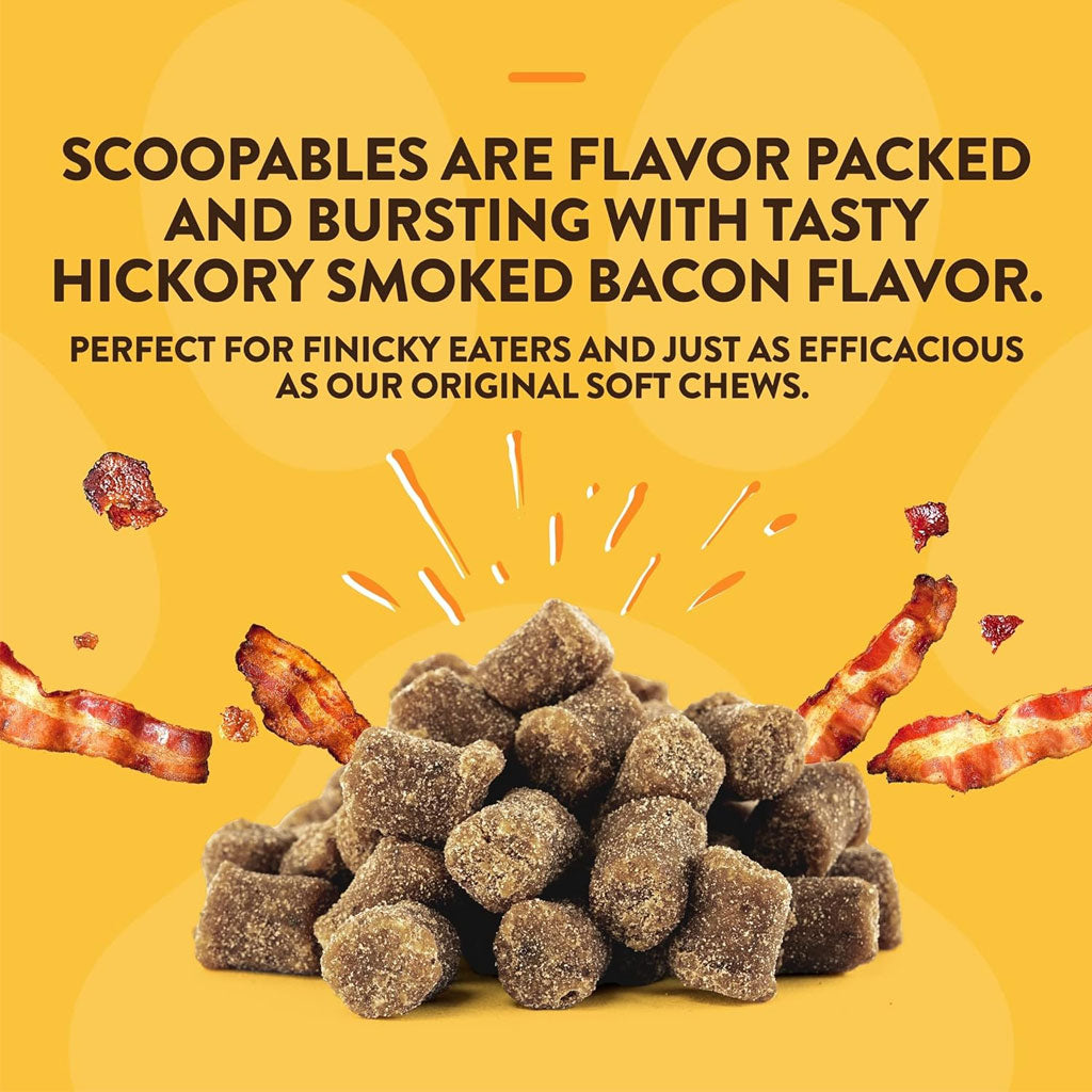 NaturVet Scoopables Glucosamine DS Plus Level 2 Plus Omega-3 & 6 Fatty Acids for Dogs, 11-oz