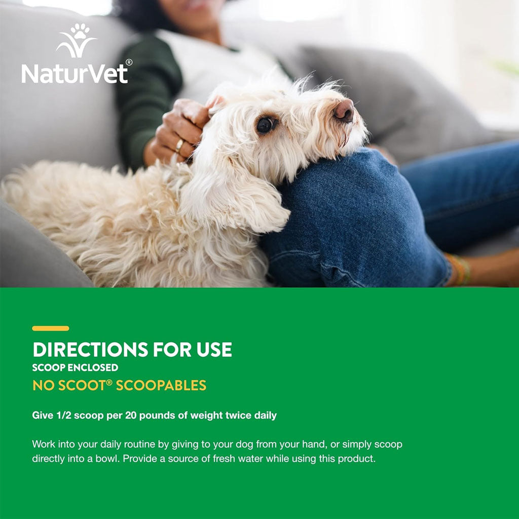 NaturVet Scoopables No Scoot Anal Gland Support Plus Pumpkins For Dogs, 11-oz