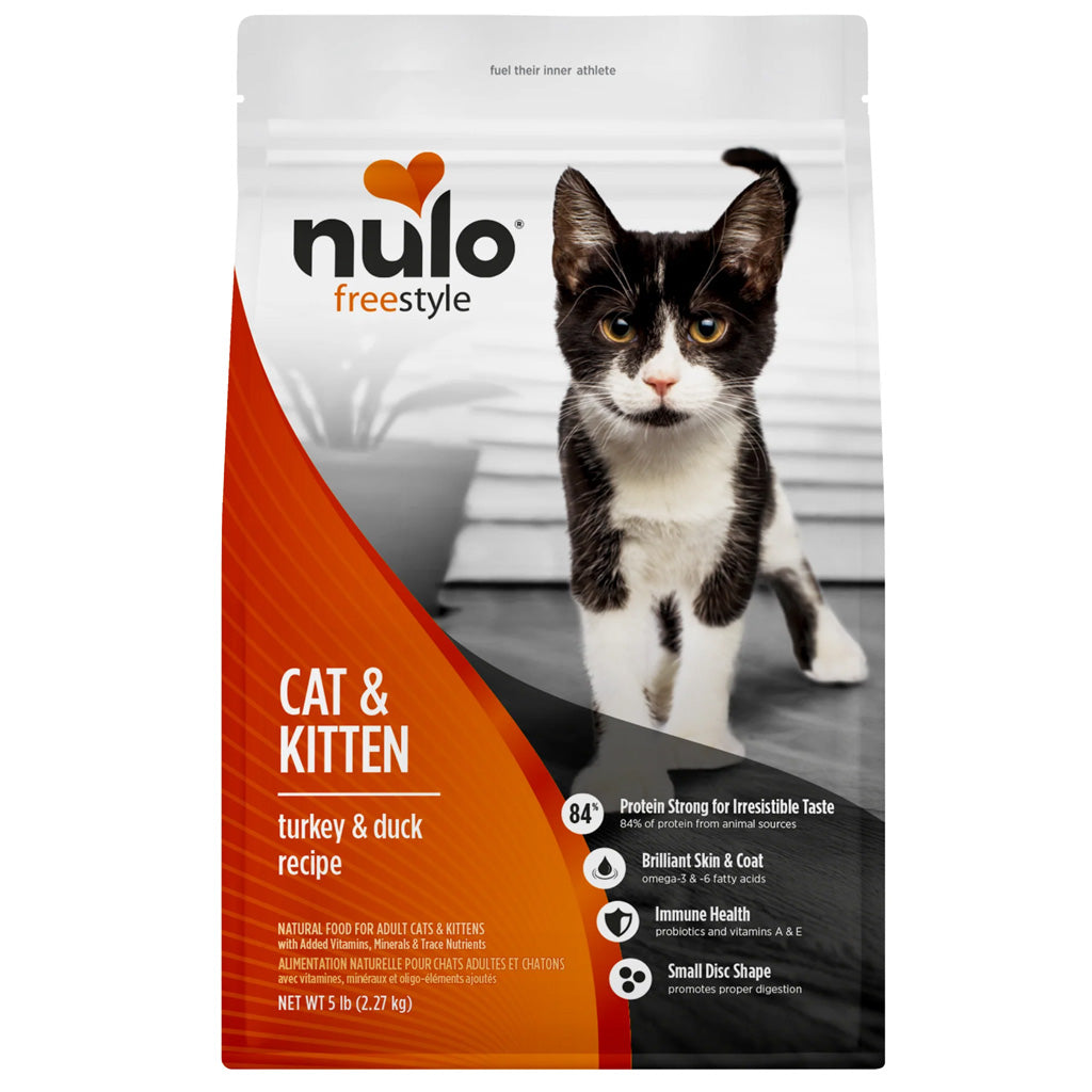 Nulo FreeStyle Grain Free Turkey & Duck Dry Cat & Kitten Food