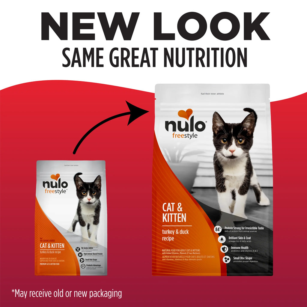 Nulo FreeStyle Grain Free Turkey & Duck Dry Cat & Kitten Food