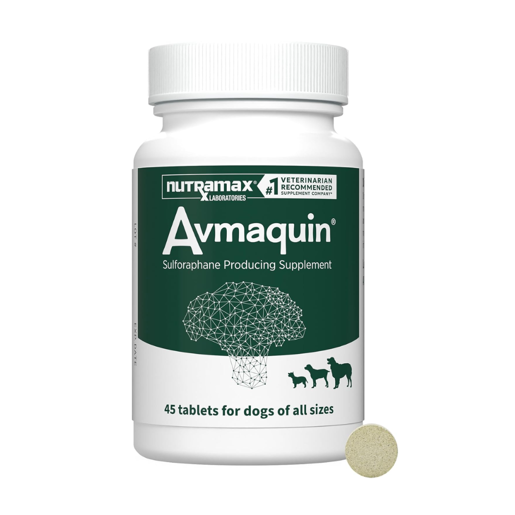 Nutramax Avmaquin Sulforaphane Producing Supplement for Dogs (45 tablets)