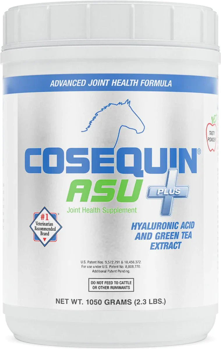 Nutramax Cosequin ASU Joint Health Supplement for Horses - Powder with Glucosamine, Chondroitin, MSM, ASU, Green Tea Extract, and Hyaluronic Acid, 1050 Grams