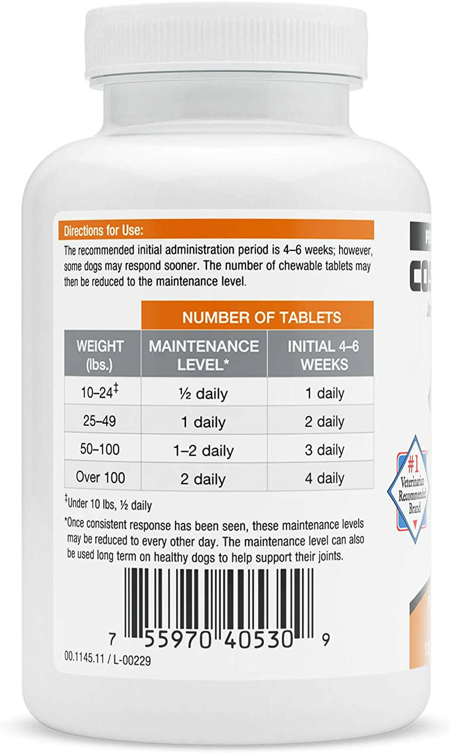 Nutramax Cosequin DS Joint Health Chewable Supplement for Dogs - With Glucosamine and Chondroitin
