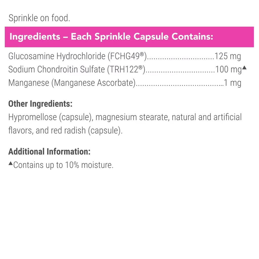Nutramax Cosequin Joint Health Supplement for Cats - With Glucosamine and Chondroitin, 80 Capsules