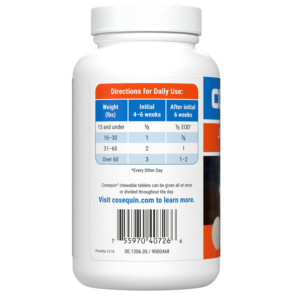 Nutramax Cosequin Maximum Strength Joint Health Supplement for Dogs - With Glucosamine, Chondroitin, MSM, and Hyaluronic Acid