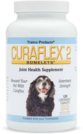 Nutramax Curaflex 2 Joint Health Supplement for Dogs, 120 Chewable Tablets