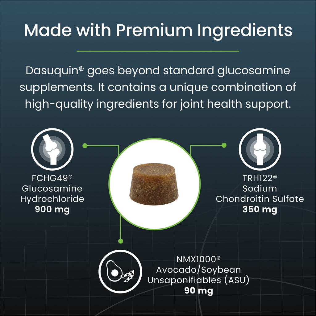 Nutramax Dasuquin Joint Health Supplement for Large Dogs - With Glucosamine, Chondroitin, ASU, Boswellia Serrata Extract, and Green Tea Extract, Soft Chews