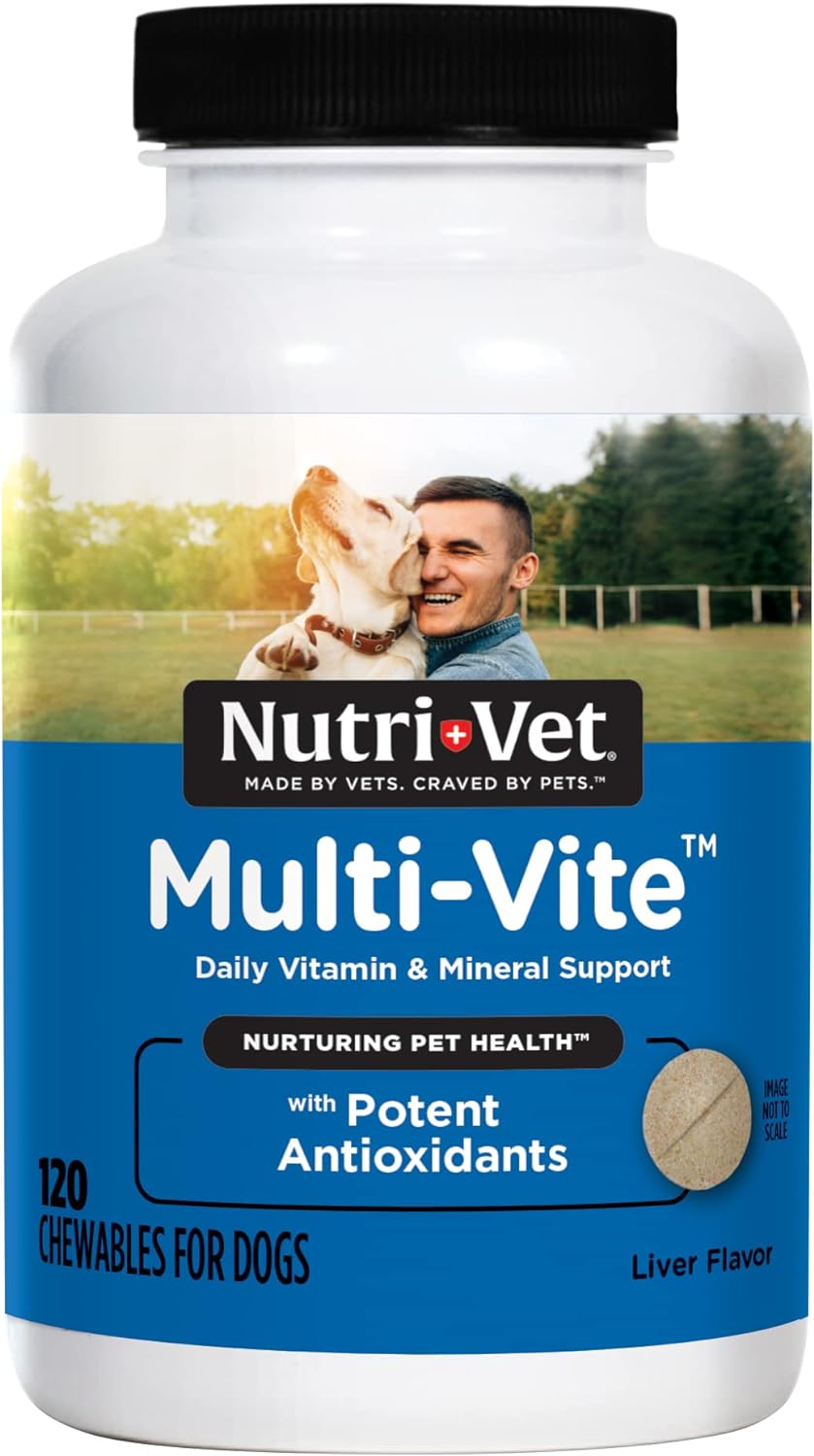 Nutri-Vet Multi-Vite Chewable Tablets for Dogs