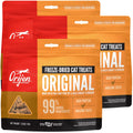 ORIJEN Original Freeze Dried Grain-Free High-Protein Raw Animal Ingredients Cat Treats, 1.25-oz bag
