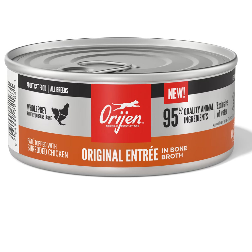 ORIJEN Premium Cat Food in Bone Broth Pate