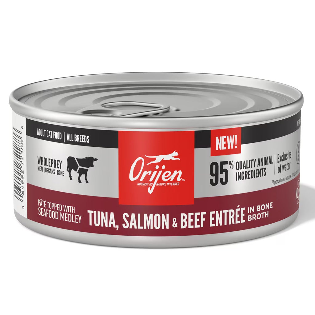 ORIJEN Premium Cat Food in Bone Broth Pate
