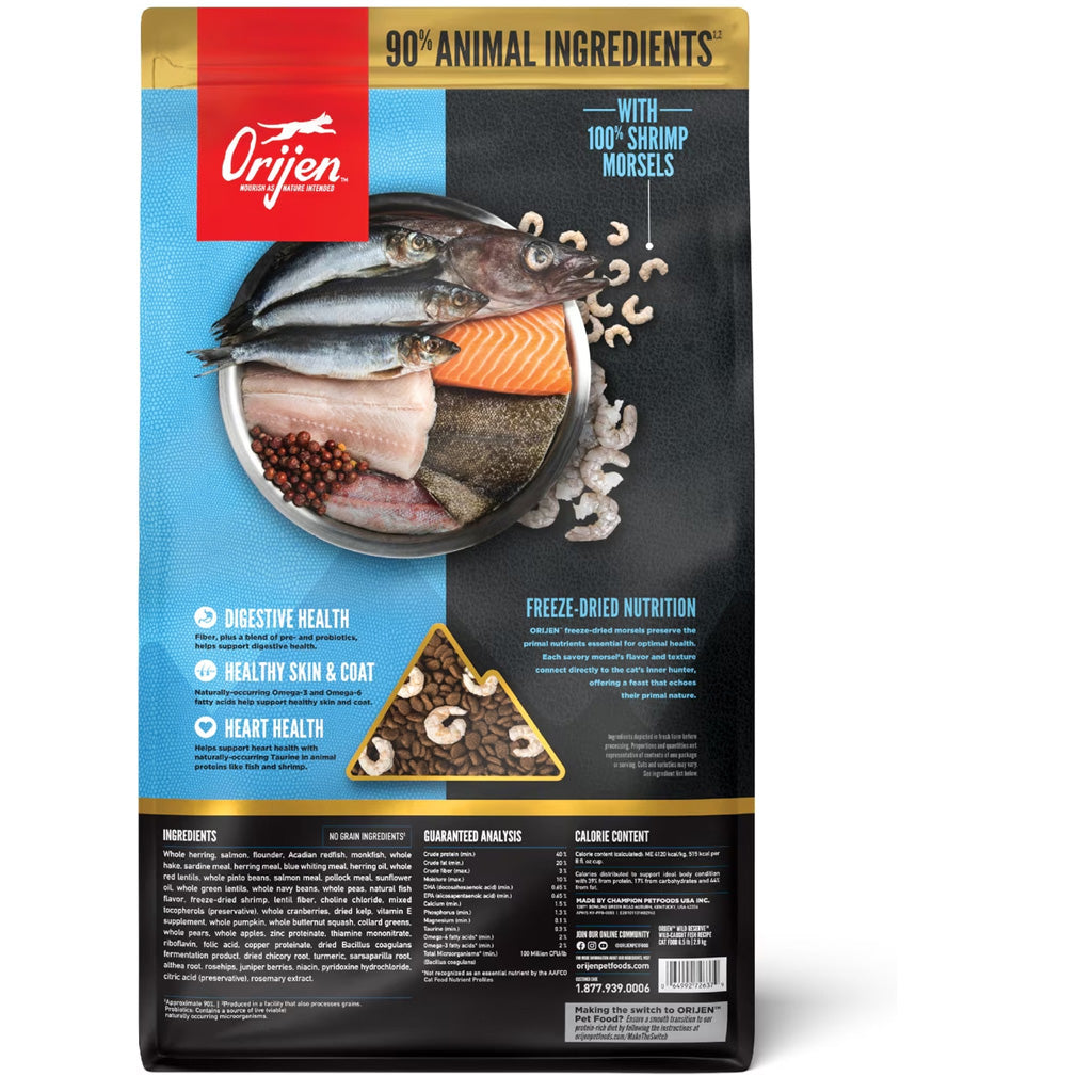 ORIJEN Wild Reserve Free-Run Dry Cat Food