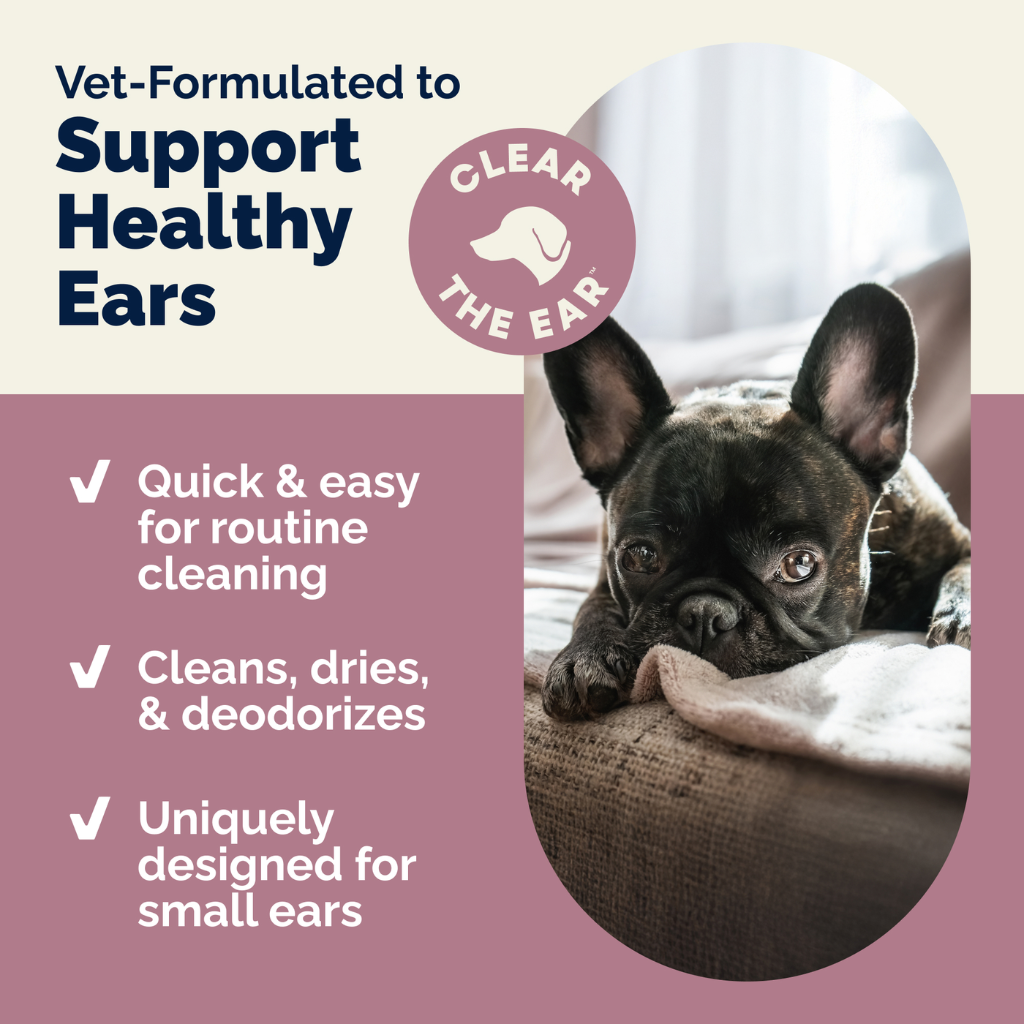 Oticbliss Ear Cleaning Wipes For Dogs & Cats, 100 ct