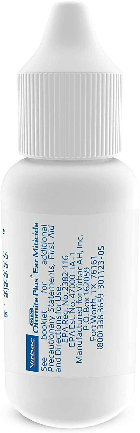Otomite Plus® Ear Mite Treatment for Dogs & Cats (0.5 oz)