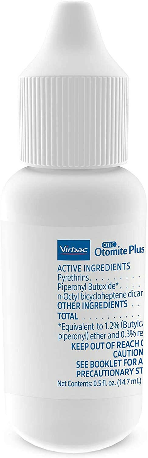 Otomite Plus® Ear Mite Treatment for Dogs & Cats (0.5 oz)