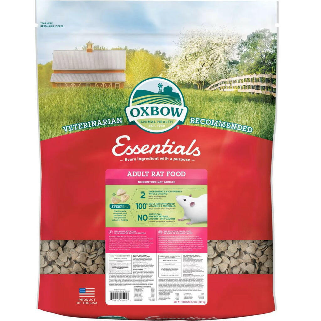 Oxbow Essentials All Natural Adult Rat Food